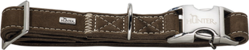 Dog Collar Hunting Alu-Stronge Brown 30-45 cm - Hund - Halsbånd og seler - Hunter