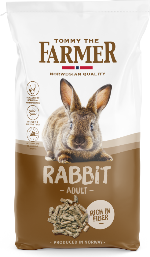 Kanin voksen 2,5kg - Smådyr - Fôr - Fôr til degus og chinchilla - Farmer