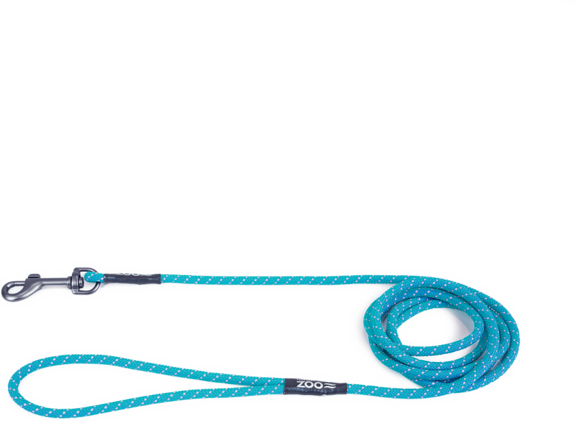 Kobling Rufus-tau Φ6 mm x 180 cm Turkis - Hund - Kobbel og bånd - Leiebånd - Selected by ZOO