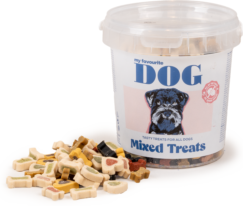 Blandede godbiter 500 g - Hund - Hundesnacks - Tygg og tyggebein - My favourite DOG