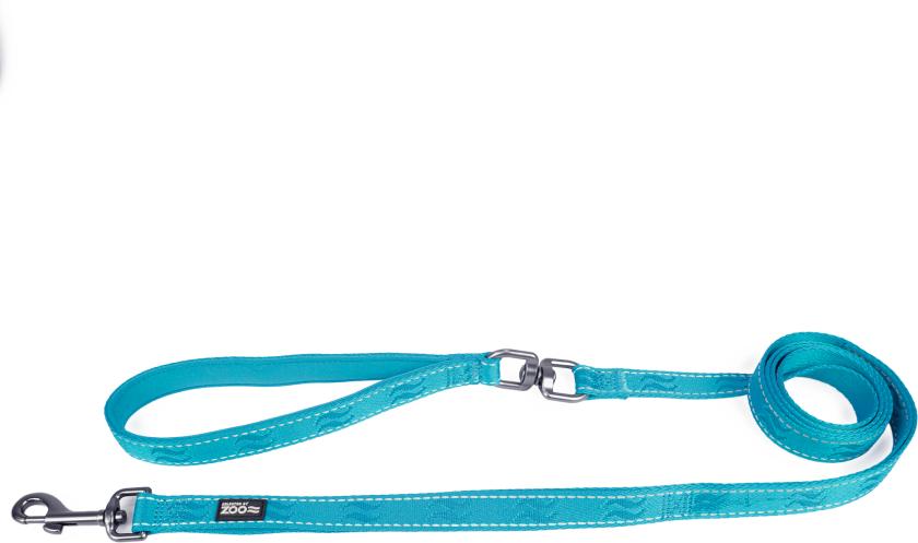 Kobling Rufus 20 mm x 180 cm Turkis - Hund - Kobbel og bånd - Leiebånd - Selected by ZOO