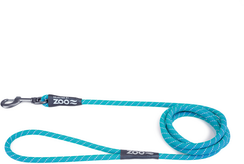 Kobling av Rufus-tau Φ8 mm x 180 cm Turkis - Hund - Kobbel og bånd - Leiebånd - Selected by ZOO