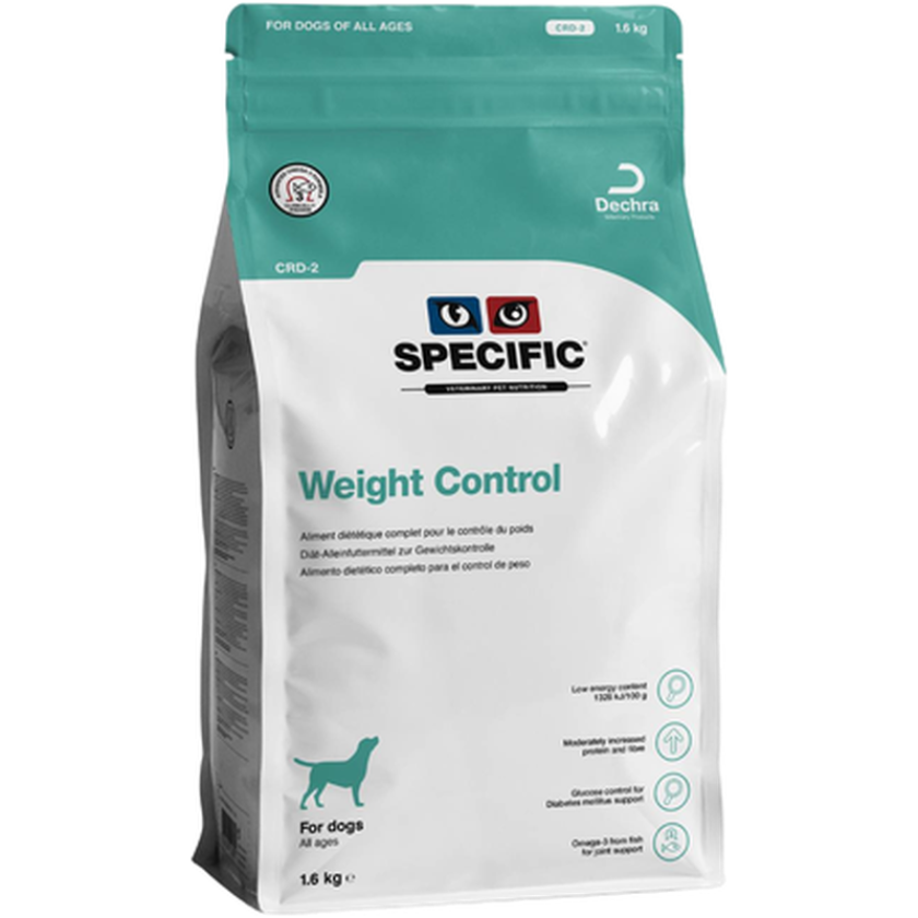 Hunder CRD-2 vektkontroll 1,6 kg - Hund - Hundefôr - Specific