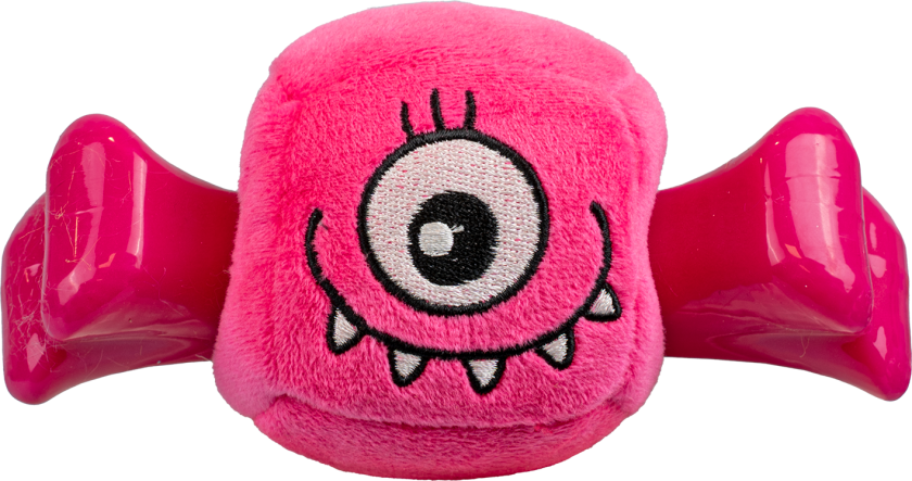 KuBen 15 x 65 x 65 cm Rosa - Hund - Hundeleker - Tøy- og plysjleker til hund - Pritax