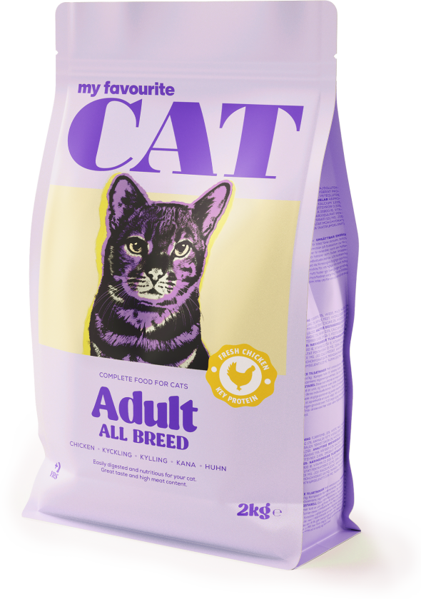 Adult Cat Regular Kylling 2 kg - Katt - Kattefôr - Tørrfôr - My favourite CAT
