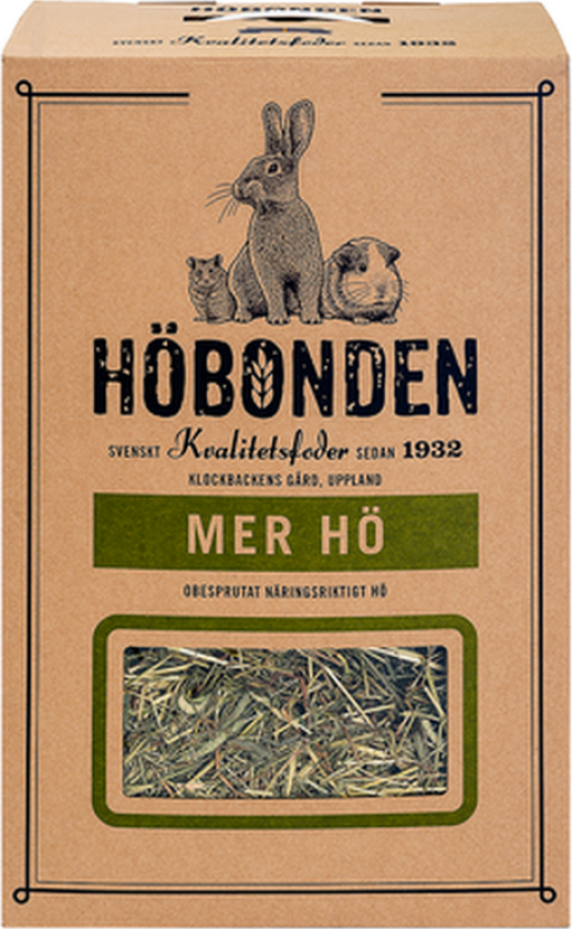 Mer Høy 4 kg - Smådyr - Fôr - Fôr til degus og chinchilla - Höbonden