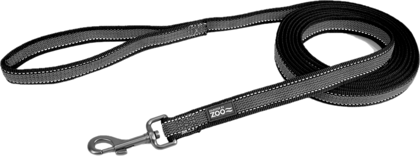 Rufus sklisikkert langt bånd 20 mm x 3 m Svart - Hund - Kobbel og bånd - Leiebånd - Selected by ZOO