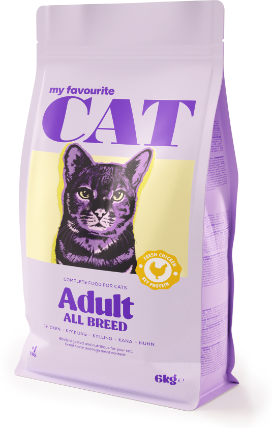 Adult Cat Regular Kylling 6 kg - Katt - Kattefôr - Tørrfôr - My favourite CAT