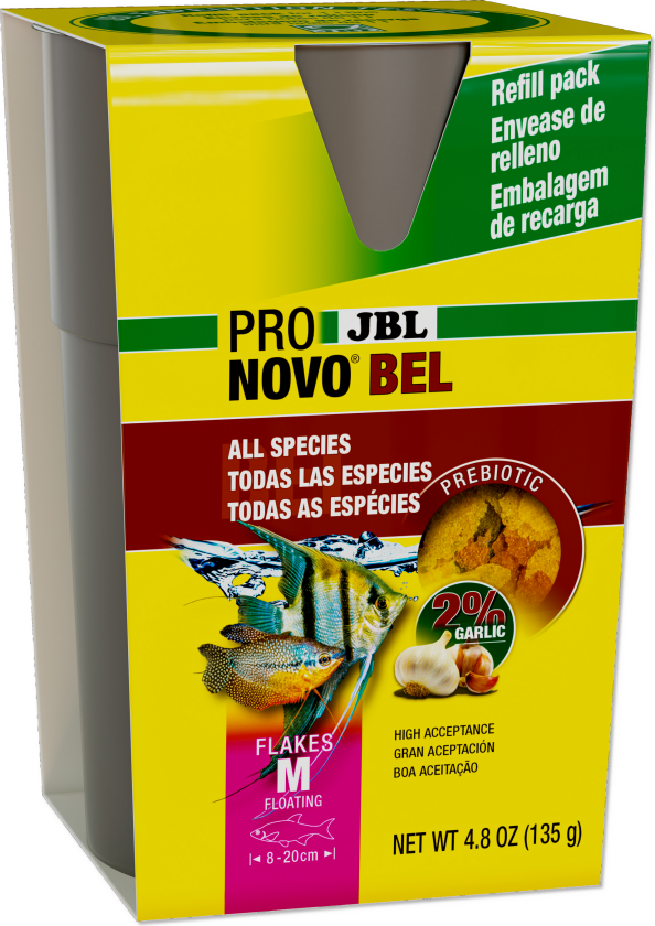Novobel Refill 750ml 135g - Fisk - Fôr - JBL