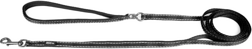 Snøre Rufus 10 mm x 180 cm Svart - Hund - Kobbel og bånd - Leiebånd - Selected by ZOO