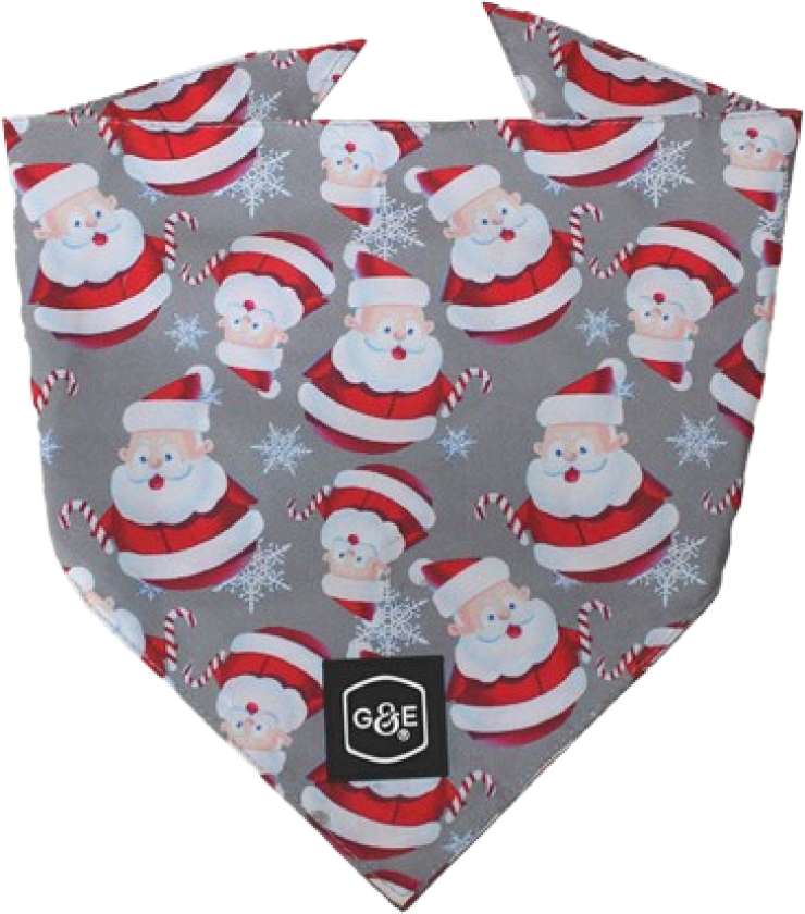 Bandana Santa S/M, 57 cm, mønstret - Hund - Klær og dekken - Gustaf och Evita