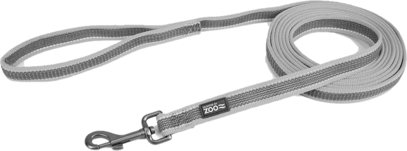 Rufus sklisikkert, langt bånd 20 mm x 3 m Grått - Hund - Kobbel og bånd - Leiebånd - Selected by ZOO