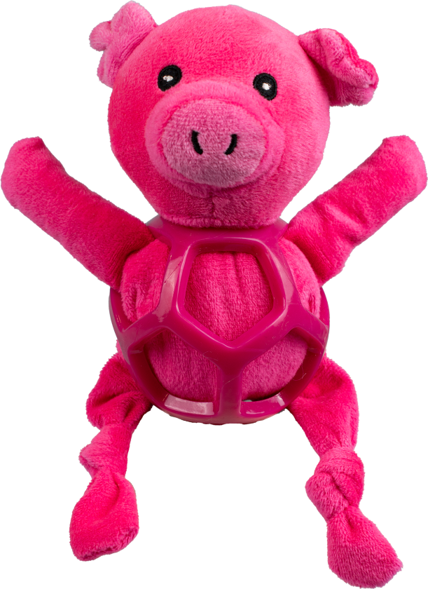 NetBall 20 x 17 x 65 cm Rosa - Hund - Hundeleker - Tøy- og plysjleker til hund - Pritax