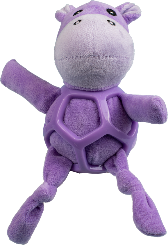 NetBall 20 x 17 x 6,5 cm Lilla - Hund - Hundeleker - Tøy- og plysjleker til hund - Pritax