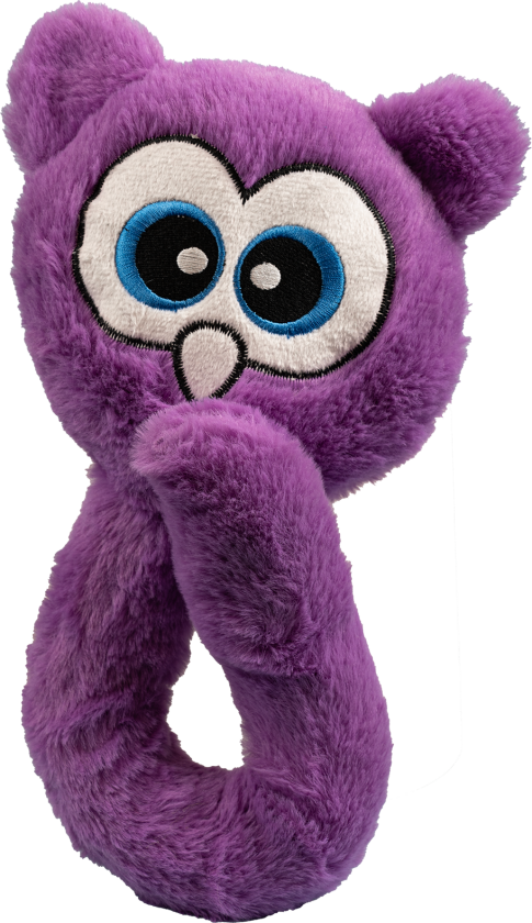 LongTail 45 x 13 x 7 cm Lilla - Hund - Hundeleker - Tøy- og plysjleker til hund - Pritax