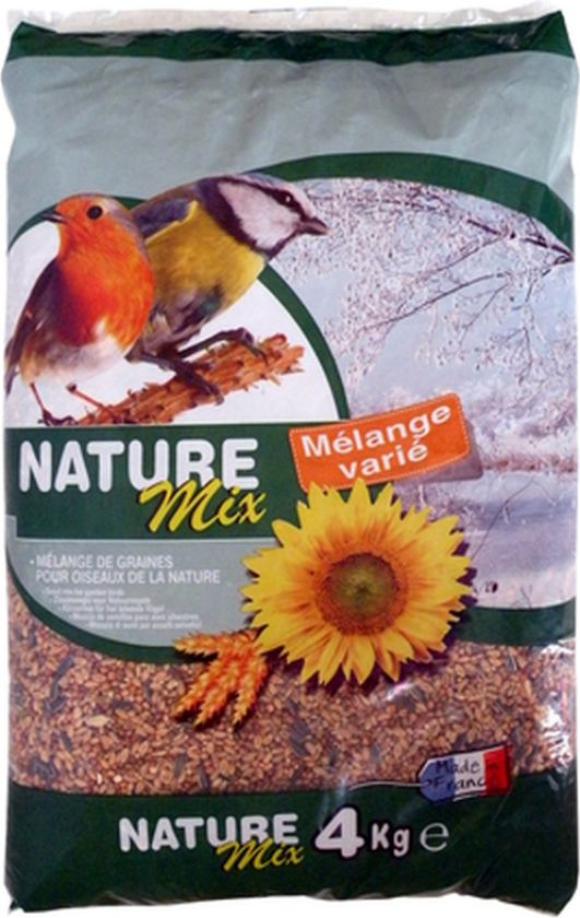 Villfuglblanding 4 kg - Fugl - Fuglefôr - Nature Mix