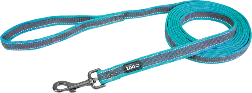 Rufus sklisikkert langt bånd 20 mm x 3 m Turkis - Hund - Kobbel og bånd - Leiebånd - Selected by ZOO