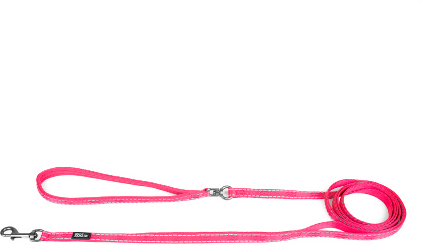 Couples Rufus 10 mm x 180 cm Rosa - Hund - Kobbel og bånd - Leiebånd - Selected by ZOO