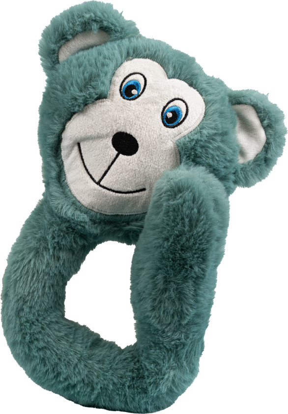 LongTail 45 x 13 x 7 cm Turkis - Hund - Hundeleker - Tøy- og plysjleker til hund - Pritax