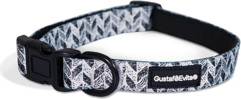Hundehalsbånd Trendish justerbart XXS, 15mm x 22-30cm Mønstret - Hund - Halsbånd og seler - Gustaf och Evita