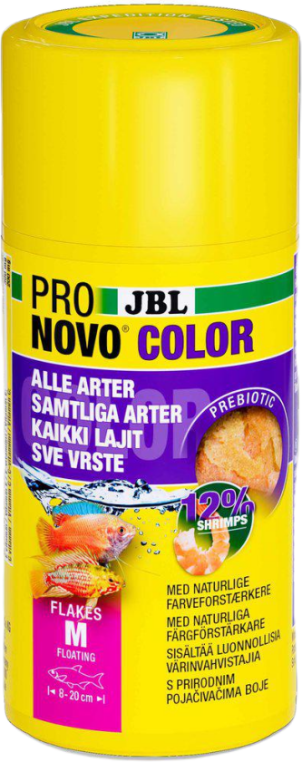 Pronovo Colour Flakes M 100 ml - Fisk - Fôr - JBL