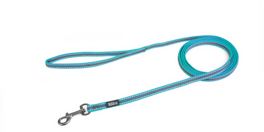 Kobling Rufus antiskli 10 mm x 180 cm Turkis - Hund - Kobbel og bånd - Leiebånd - Selected by ZOO