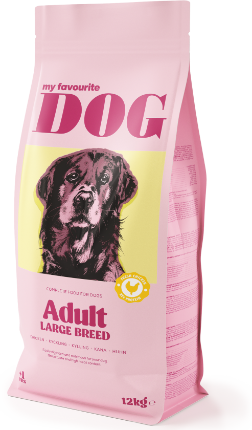 Kylling til hund av stor rase 12 kg - Hund - Hundefôr - Tørrfôr - My favourite DOG