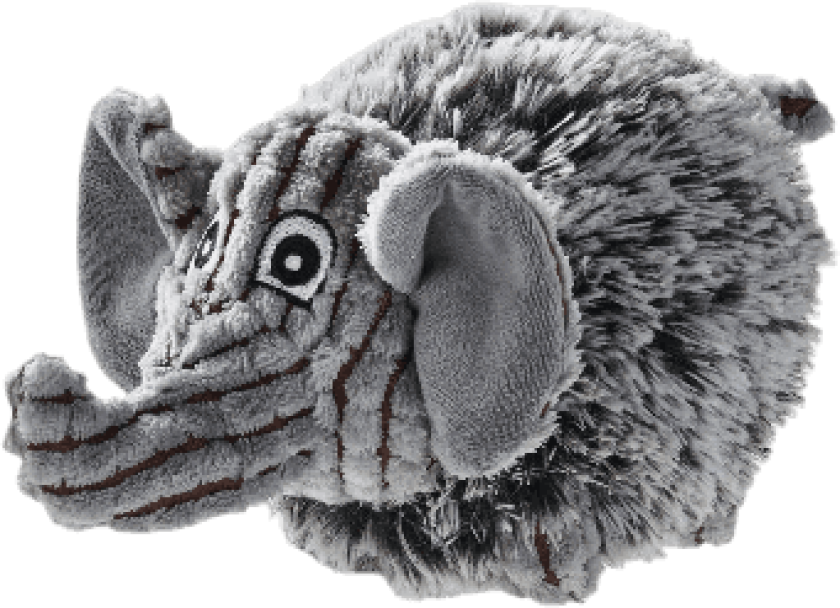 Hundeleketøy Pori Elefant Polyester Grå 18cm - Hund - Hundeleker - Tøy- og plysjleker til hund - Hunter