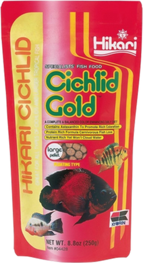 Cichlid Gold Red Mini 250g - Fisk - Fôr - Hikari