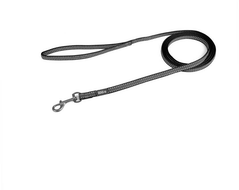 Snøre Rufus antiskli 10 mm x 180 cm Svart - Hund - Kobbel og bånd - Leiebånd - Selected by ZOO