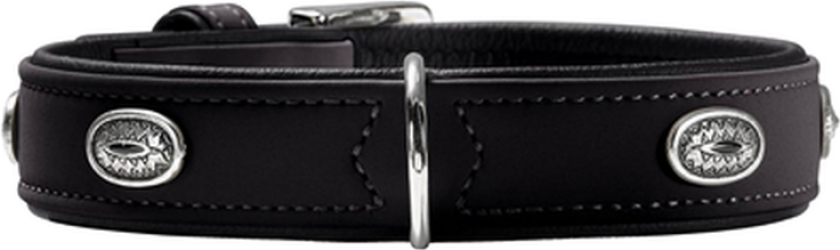 Dog Collar Softie Stone Black M-L 60 - Neck 46-53cm - Hund - Halsbånd og seler - Hunter