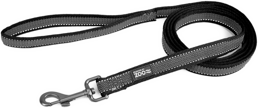 Sklisikkert bånd Rufus 20 mm x 180 cm Svart - Hund - Kobbel og bånd - Leiebånd - Selected by ZOO