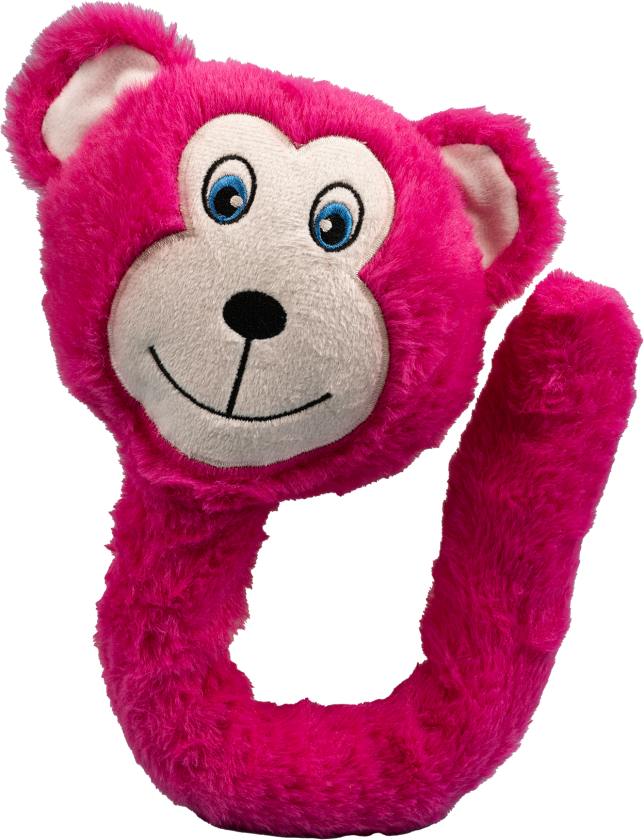 LongTail 45 x 13 x 7 cm Rosa - Hund - Hundeleker - Tøy- og plysjleker til hund - Pritax