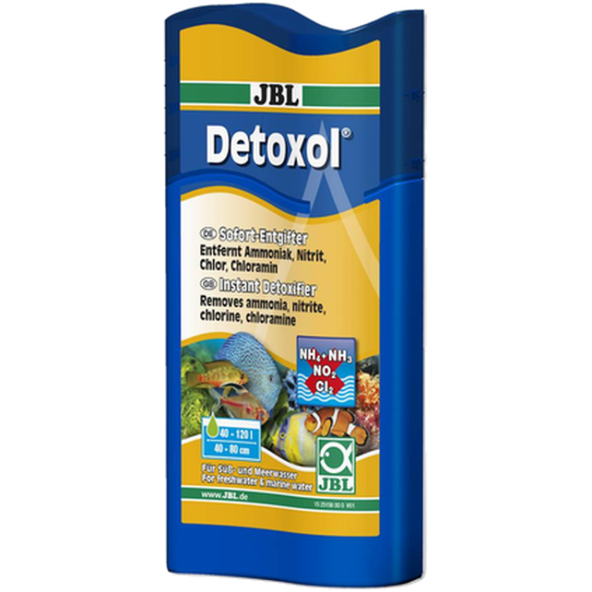 Detoxol Instant Detoxifier for Healthy Water 100 ml - Fisk - Akvariemiljø - Vannbehandling - JBL