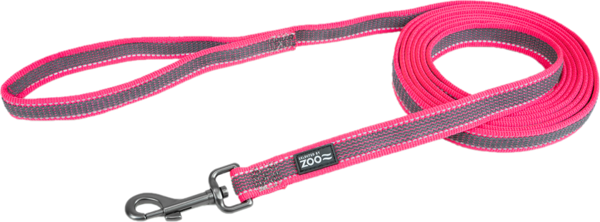 Langt bånd Rufus antiskli 20 mm x 3 m Rosa - Hund - Kobbel og bånd - Leiebånd - Selected by ZOO