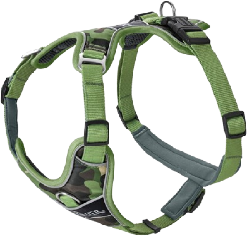 Sele Divo Camouflage 34-47/XS grønn - Hund - Halsbånd og seler - Sele til hund - Hunter