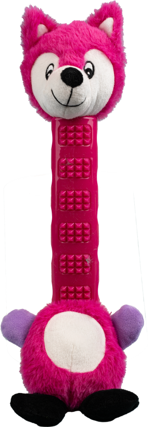 LongNeck 39 x 125 x 8 cm Rosa - Hund - Hundeleker - Tøy- og plysjleker til hund - Pritax