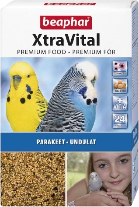 XtraVital Undulat 1kg - Fugl - Fuglefôr - Beaphar