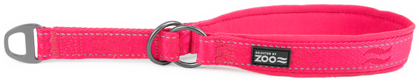 Hundehalsbånd Rufus halvjern 25 mm x 45-55 cm Pink - Hund - Halsbånd og seler - Selected by ZOO