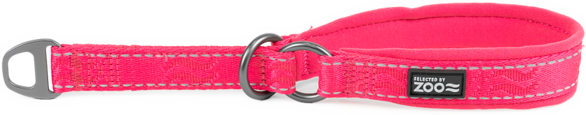 Hundehalsbånd Rufus halvjern 20 mm x 35-45 cm Pink - Hund - Halsbånd og seler - Selected by ZOO