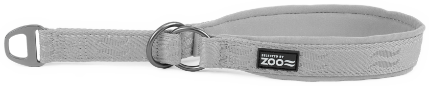 Hundehalsbånd Rufus halvjern 25 mm x 40-50 cm Grått - Hund - Halsbånd og seler - Selected by ZOO