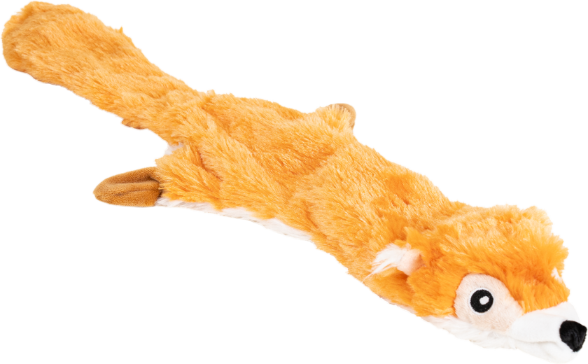 Hundeleketøy Fox, 55x7x2cm, Brun - Hund - Hundeleker - Tøy- og plysjleker til hund - Pritax