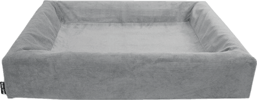 Biabedovertrekk Ribbe grå nr. 6 - 80 x 100 cm - Hund - BiaBed