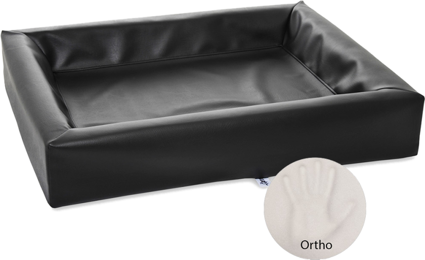 Biabed Ortho svart nr. 6 - 80 x 100 cm - Hund - BiaBed
