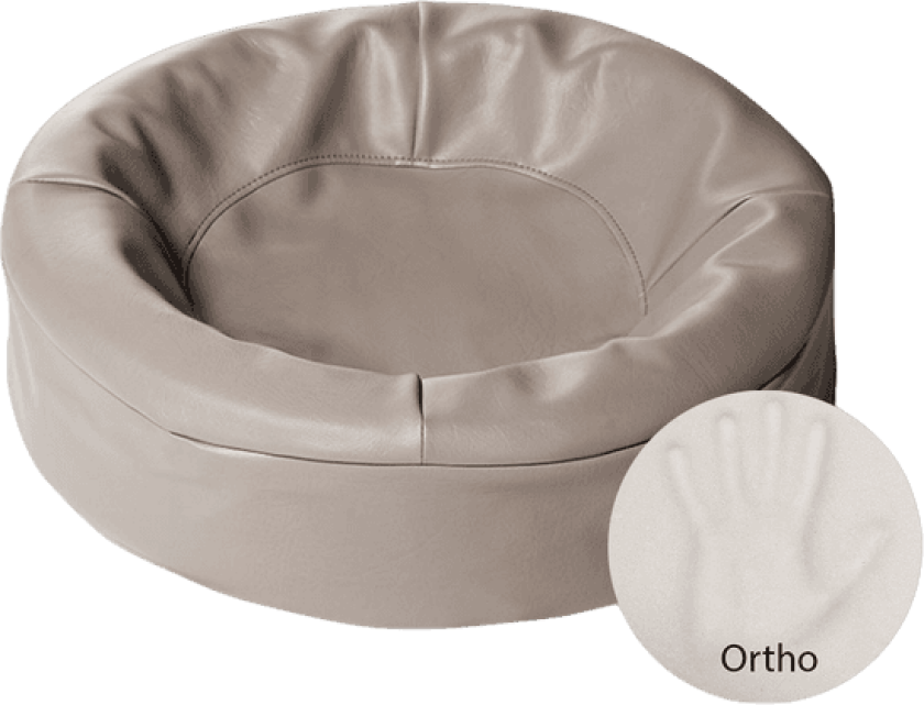 Biabed Ortho Round Mole Brown No. 0 - 50 x 50 cm - Hund - BiaBed