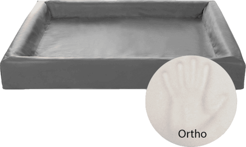 Biabed Ortho grå nr. 7 - 100 x 120 cm - Hund - BiaBed