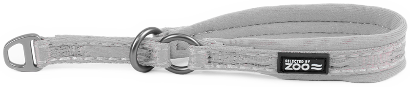 Hundehalsbånd Rufus halvjern 10 mm x 20-25 cm Grått - Hund - Halsbånd og seler - Selected by ZOO
