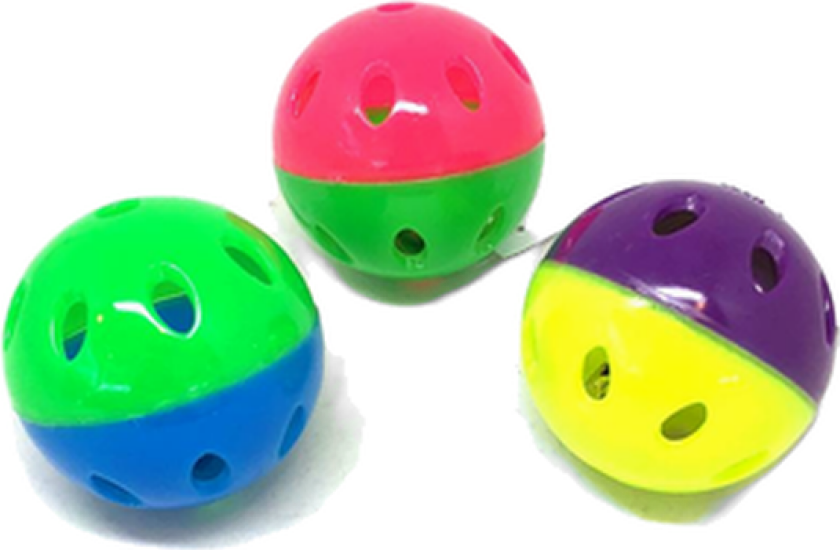 Bilde av Ballrangle i plast 4 cm - Katt - Leker - Nobby