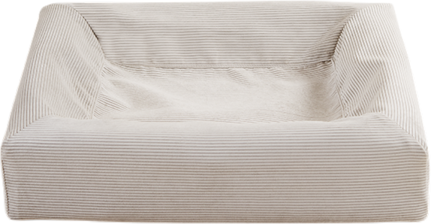 Biabedovertrekk Rib Sand No. 2 - 50 x 60 cm - Hund - BiaBed