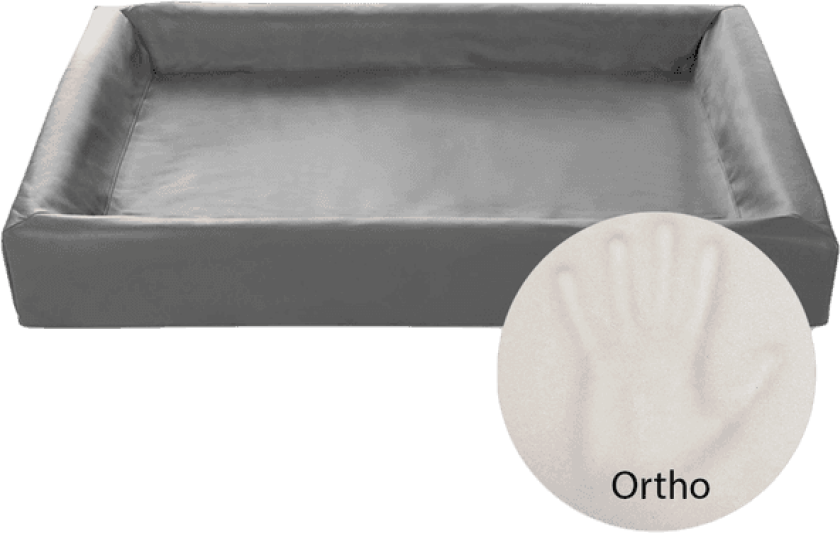 Biabed Ortho grå nr. 6 - 80 x 100 cm - Hund - BiaBed